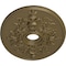 Ekena Millwork Alexa Medallion (Canopies up to 5 5/8"), 30 3/4"W x 21 1/4"H x 3 7/8"ID x 1 5/8"P, Mississippi Mud CM21X30ALMMF - alternate 4